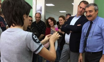 Scuola Belvedere, inaugurato il laboratorio scientifico