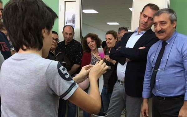 Scuola Belvedere, inaugurato il laboratorio scientifico