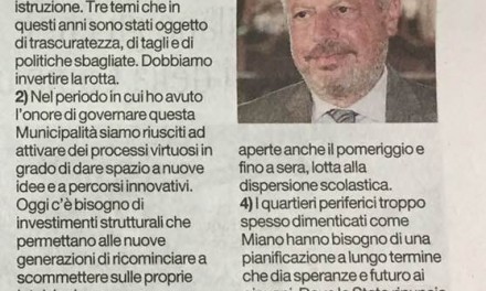 Mattino 12/02/2018 – Coppeto: “Un programma per i quartieri dimenticati”
