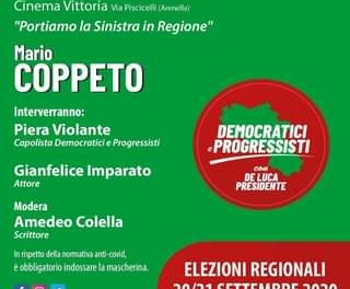 5 settembre “Portiamo la Sinistra in Regione”