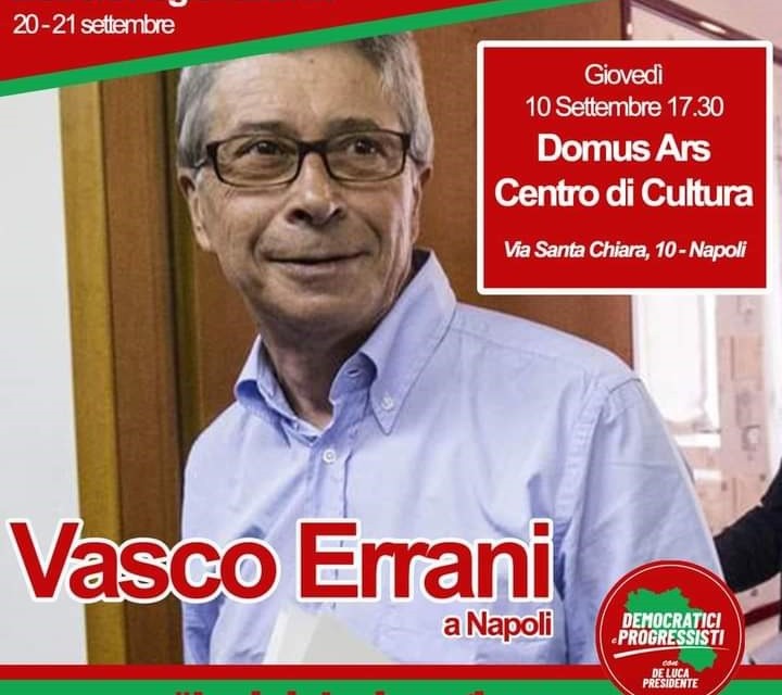 10 settembre Domus Ars – Portiamo la Sinistra in Regione