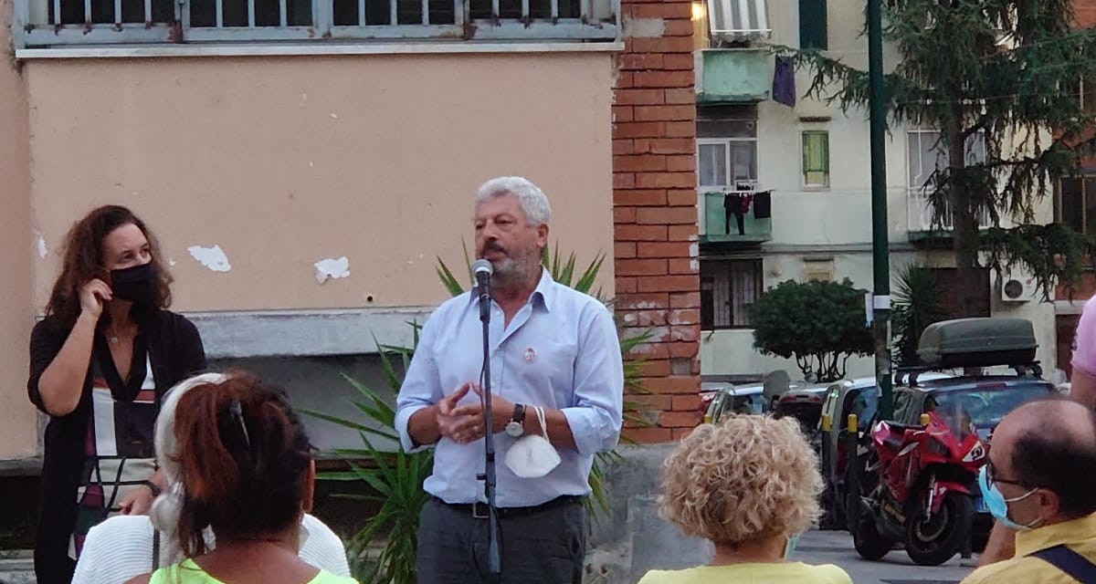 con Elisabetta Gambardella, Arturo Scotto, Anna Starita e Salvatore Vozza, in Via Rocco Jemma Napoli